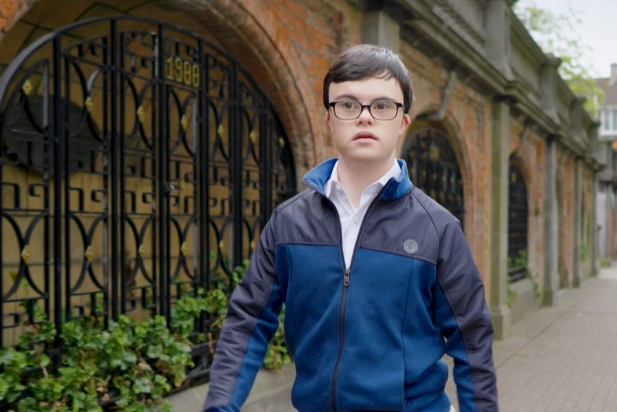 A man with Down syndrome