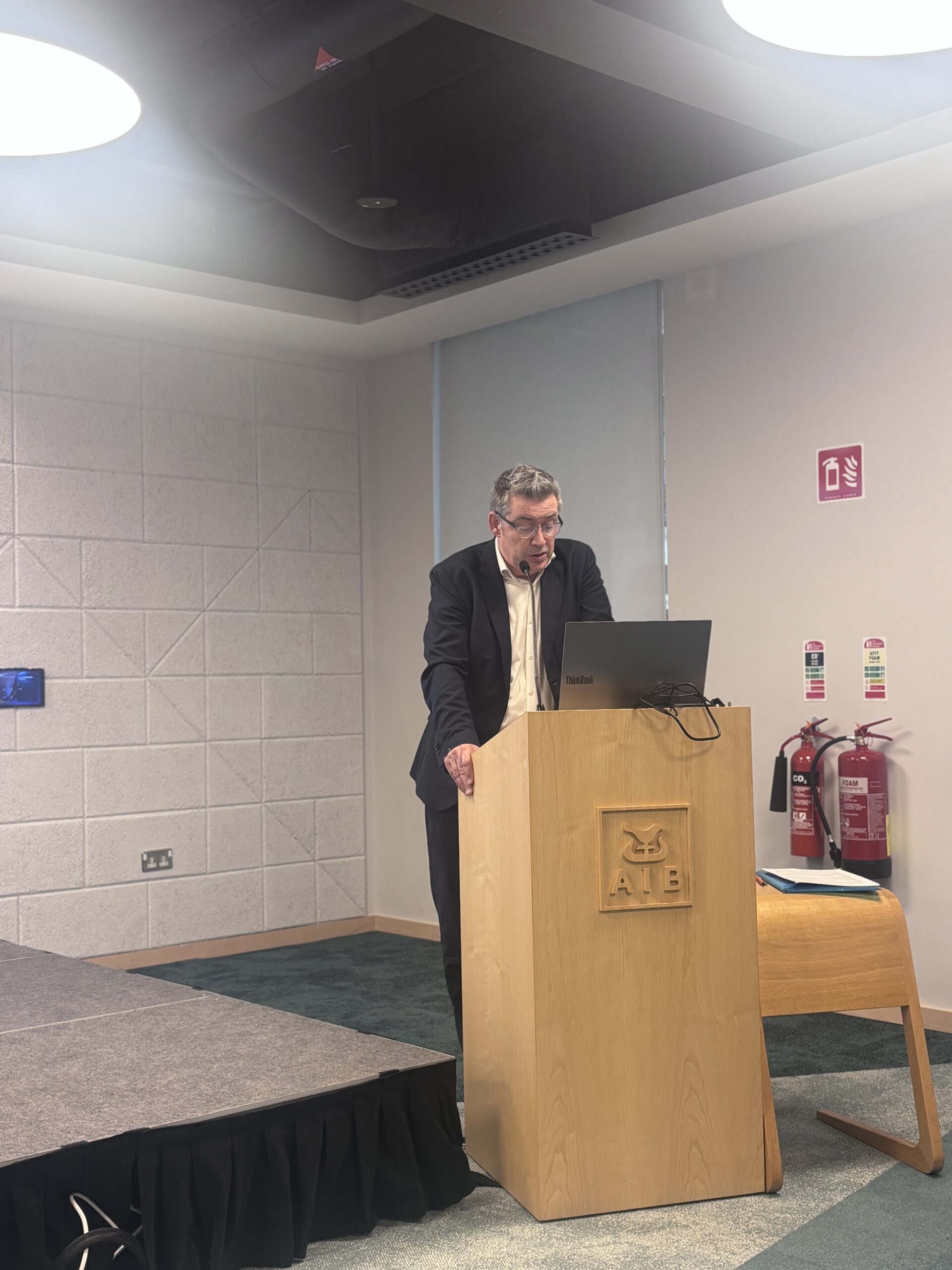 CEO Aidan Stacey Speaking
