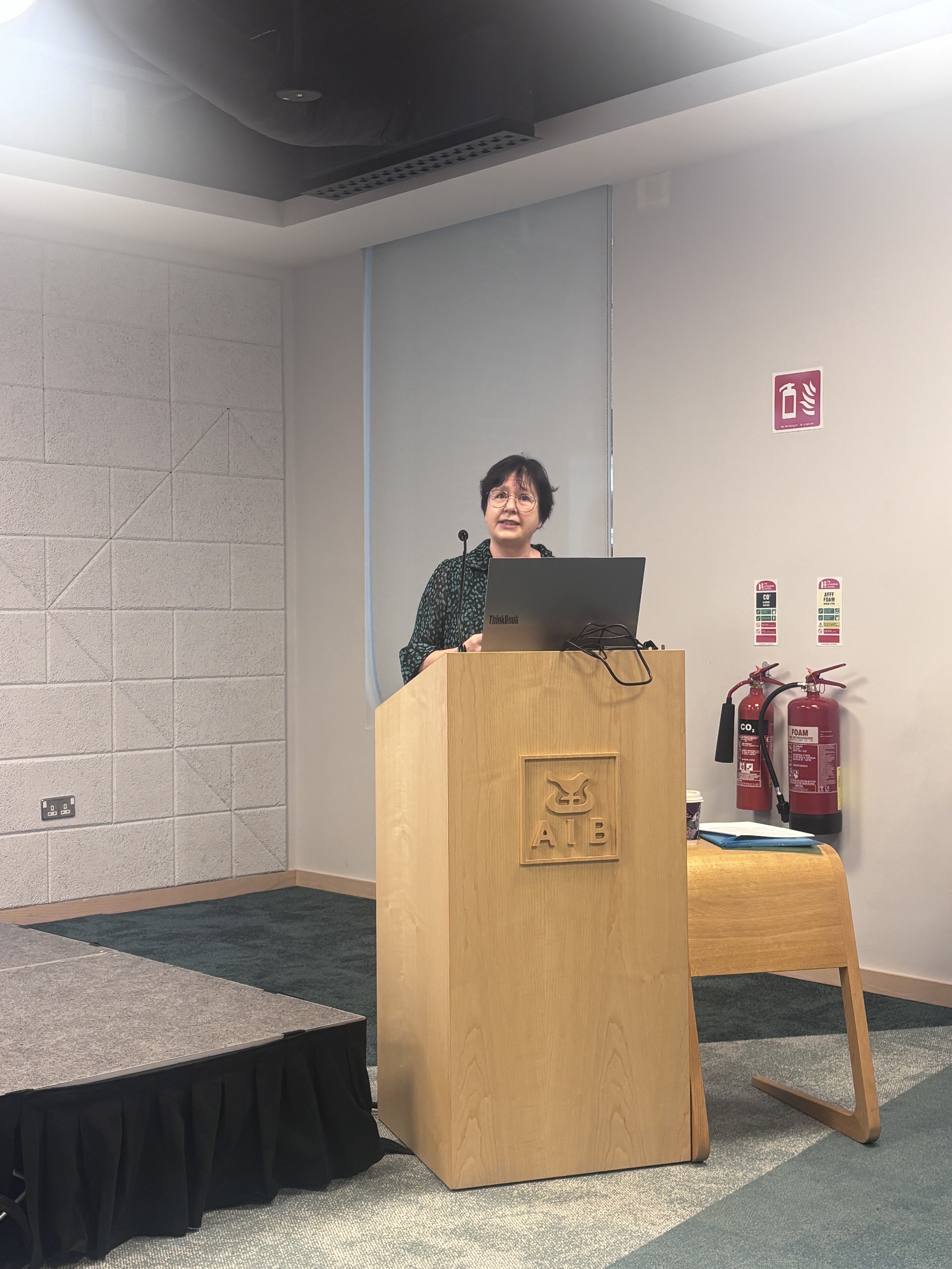 Nicola Hart speaking