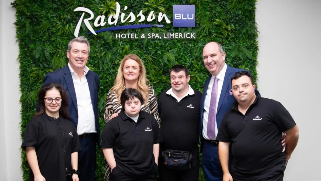 Italian Trainees with CEO of DSI, iNua and DSI Head of Employment